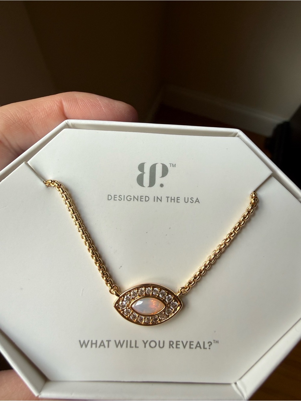 Bomb Party OG Moonstone necklace “The Seraphina”